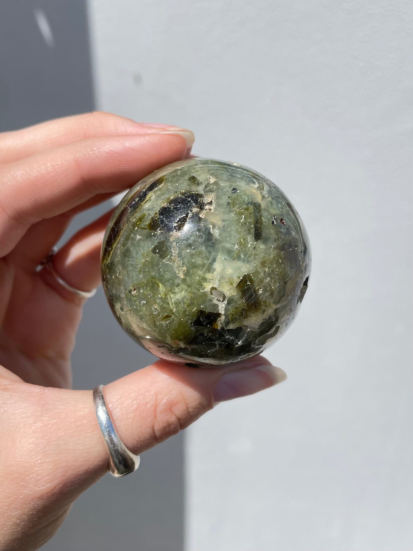 Prehnite Sphere