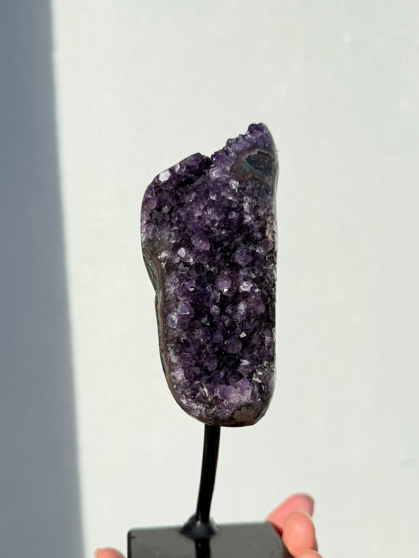 Amethyst On Stand ( Uruguayan )