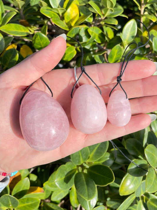 Rose Quartz Yoni Egg