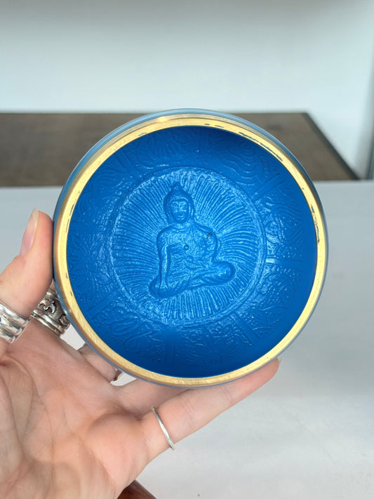 Blue Sining Bowl Brass