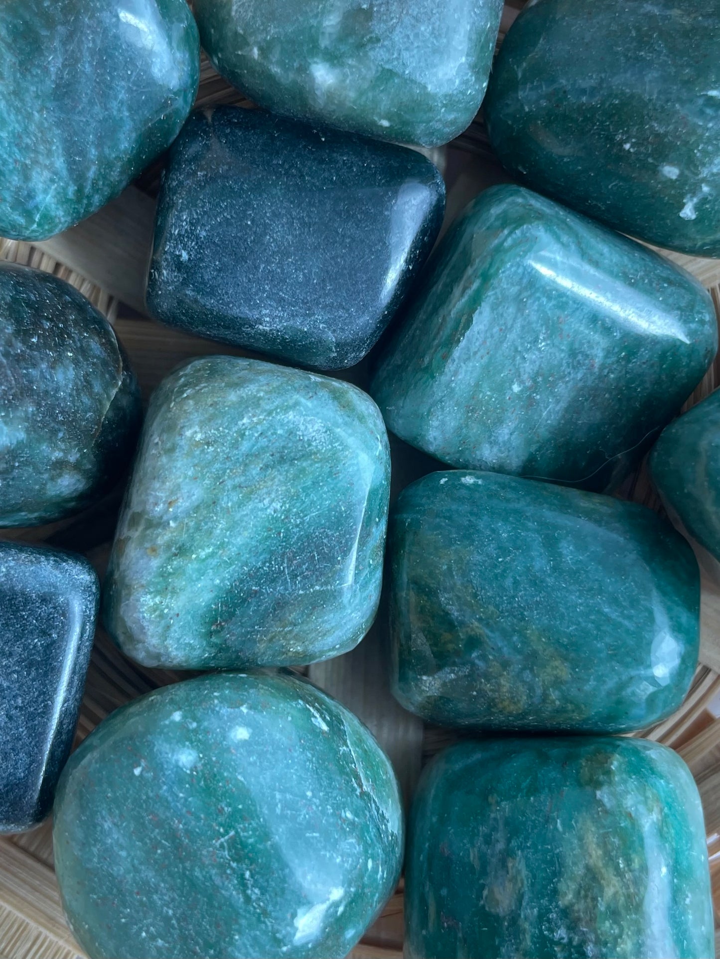 Emerald Fuchsite Tumble