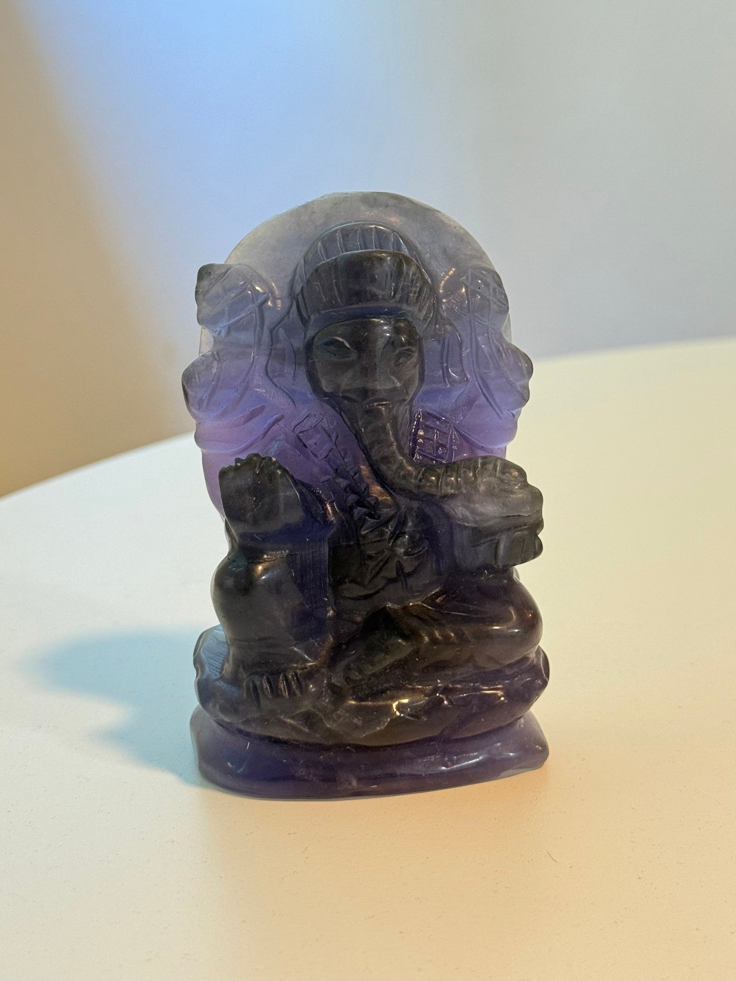 Fluorite Ganesha