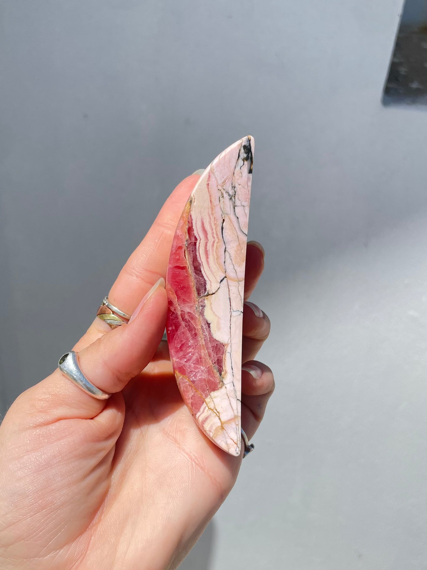 Rhodochrosite Moon