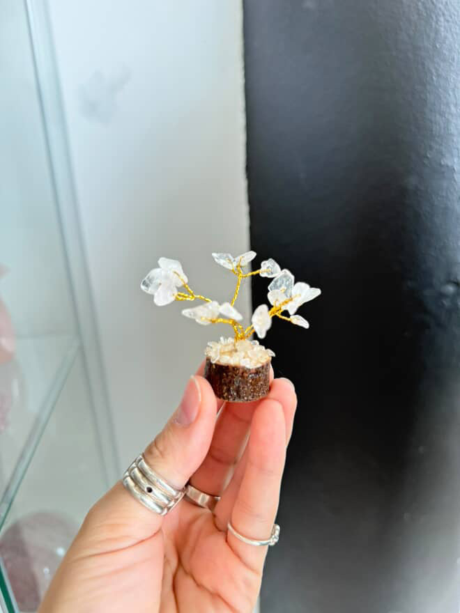 Clear Quartz Mini Tree