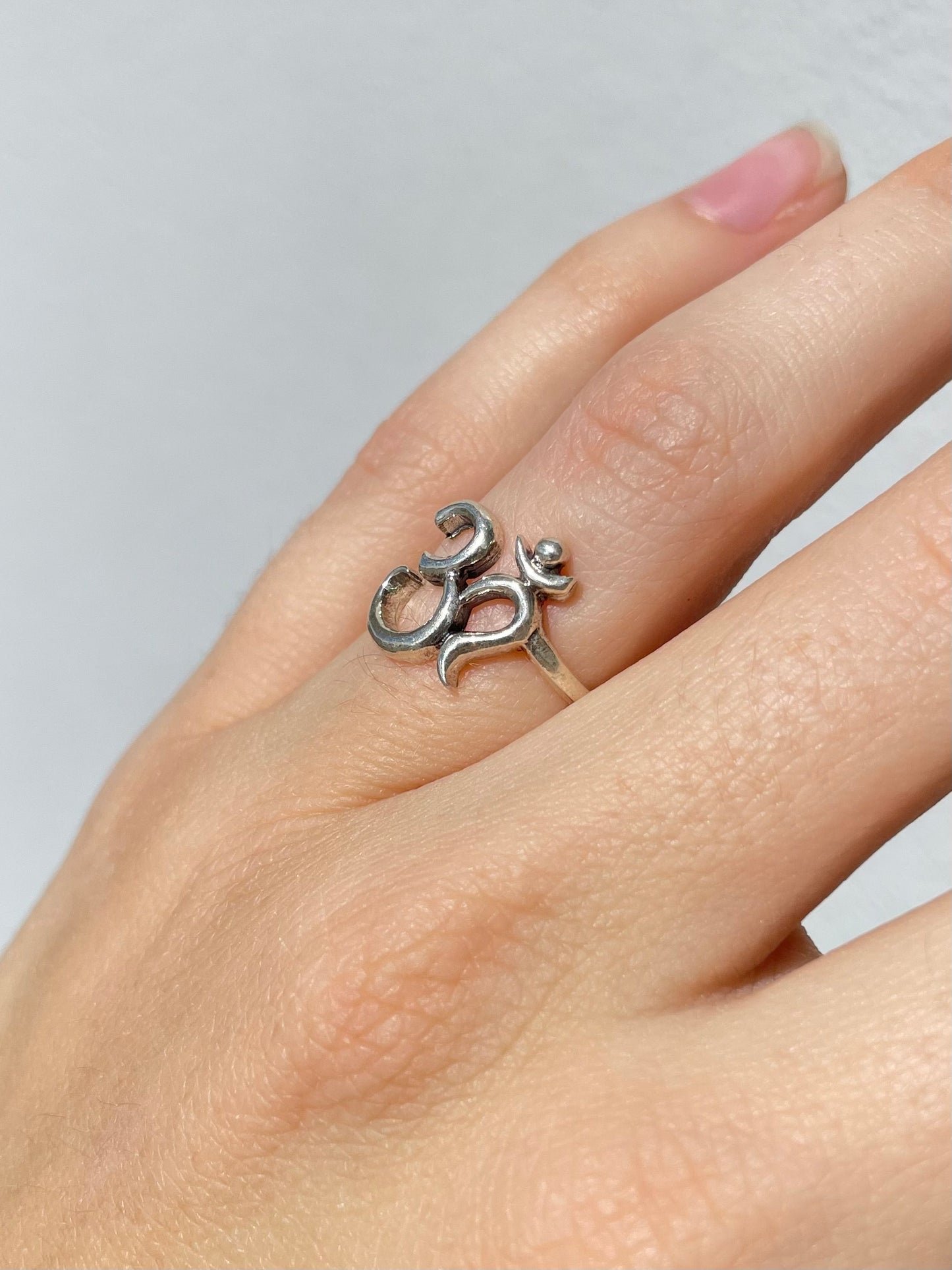 Om Symbol Ring ( Silver 925 )