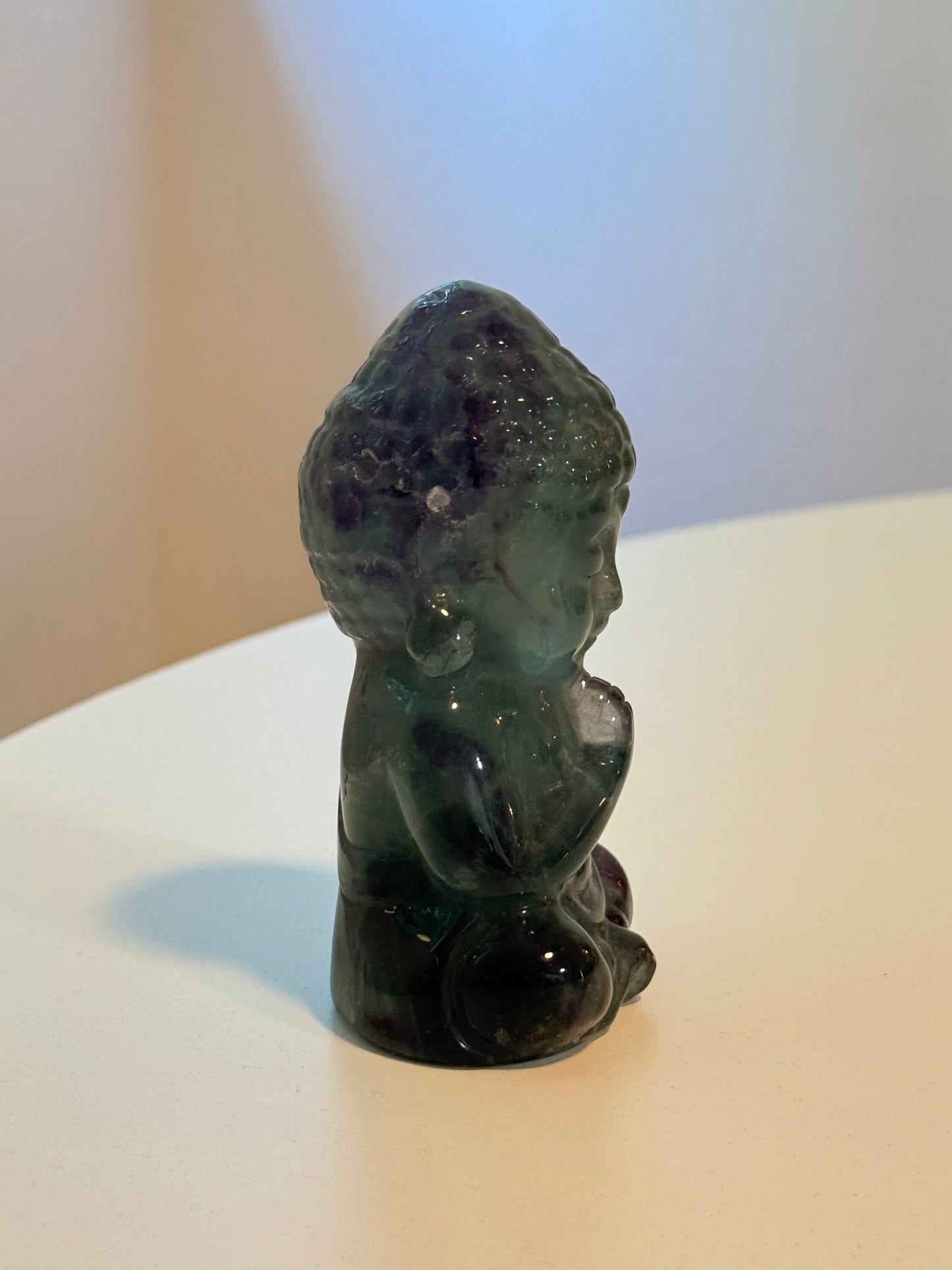 Fluorite Buddha