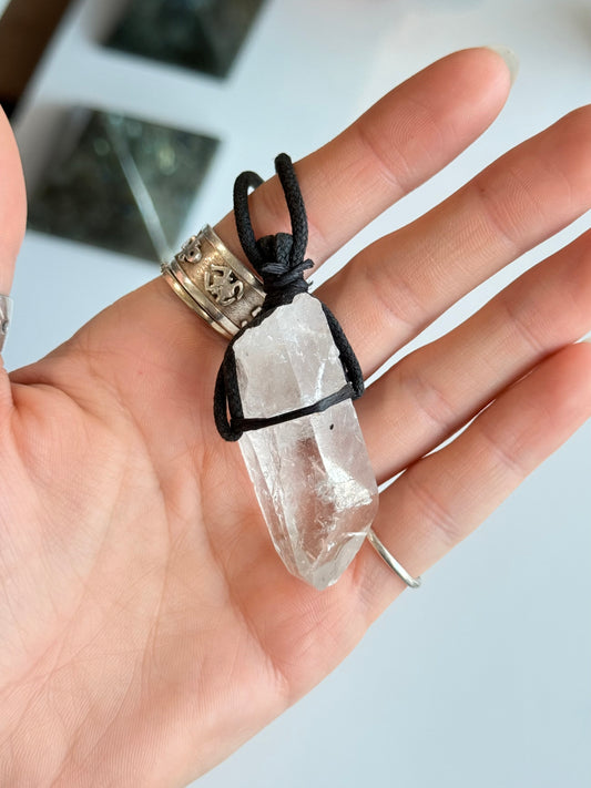 Clear Quartz Necklace