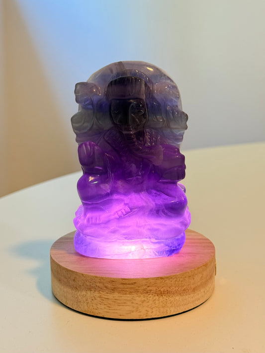 Fluorite Ganesha