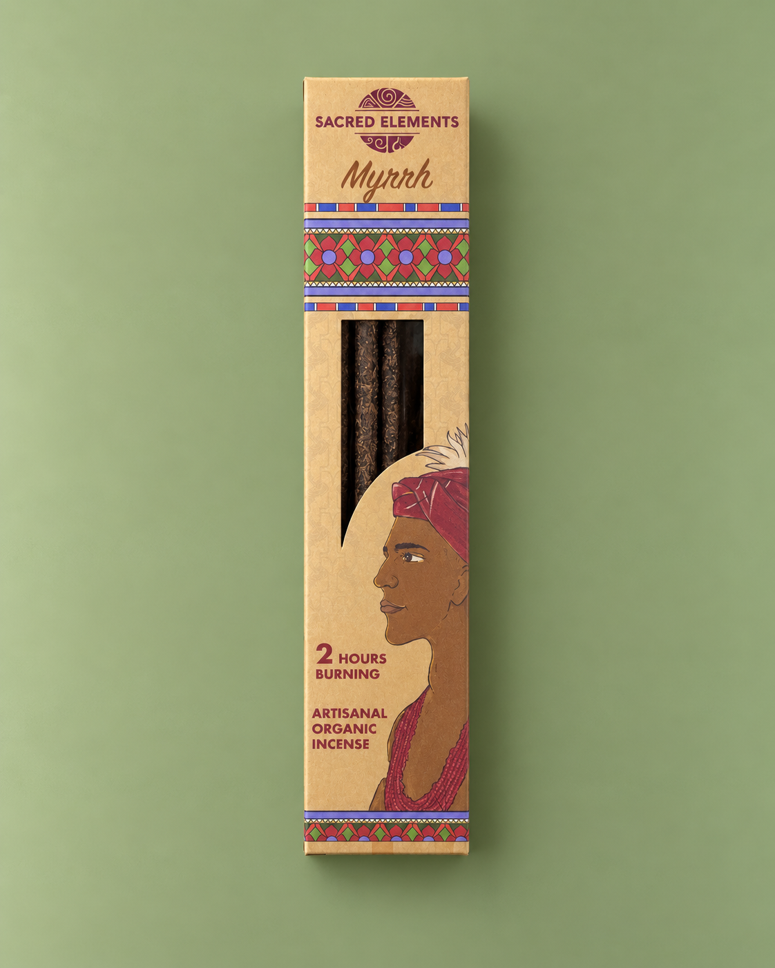 Sacred Elements Myrrh Incense / Incienso Sacred Elements Mirra