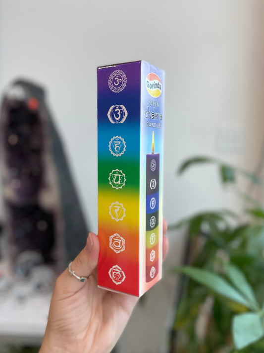 Vela de los chakras