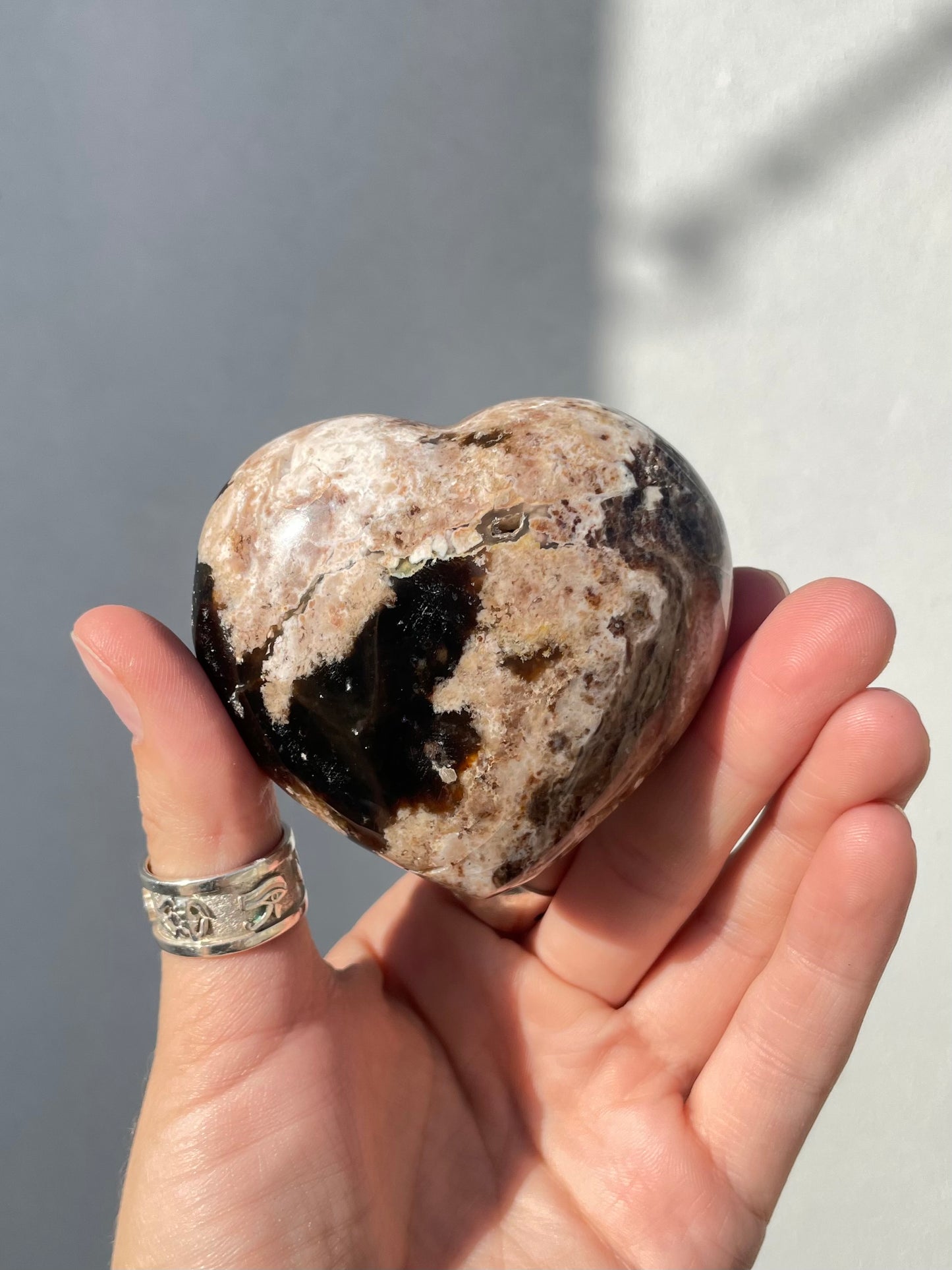Petrified Wood Heart