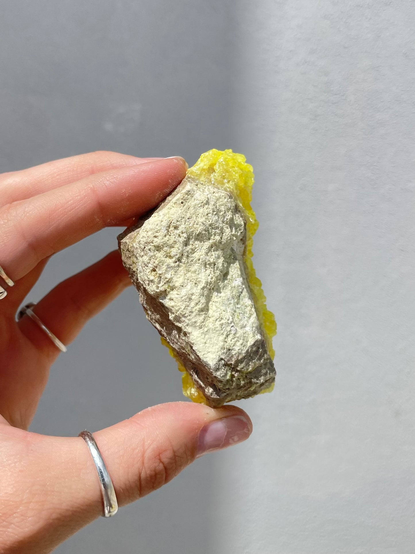 Azufre ( Sulfur ) Crystalized Cluster