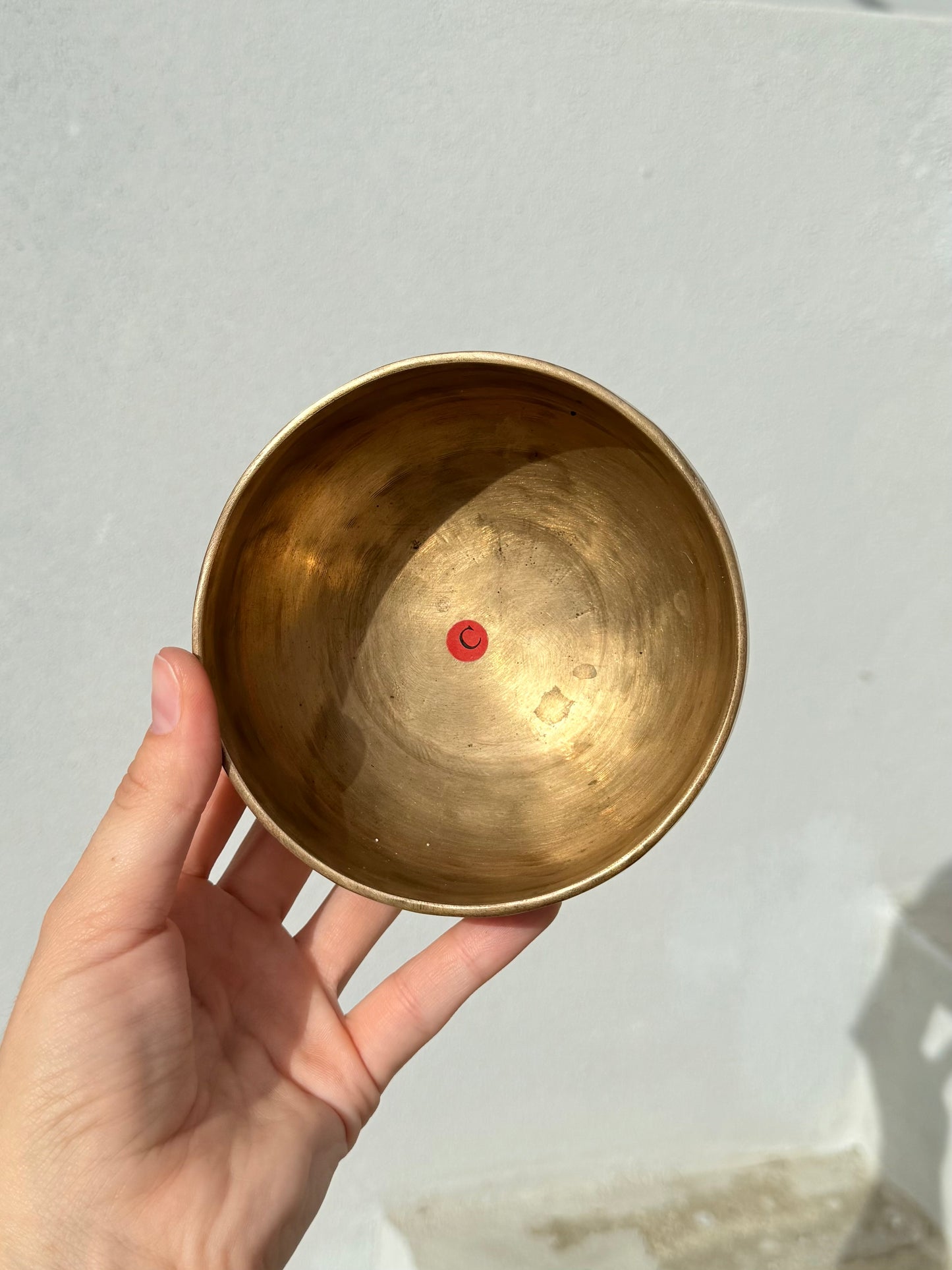 7 Metal Singing Bowl ( Note C Sacral Chakra ) 4”