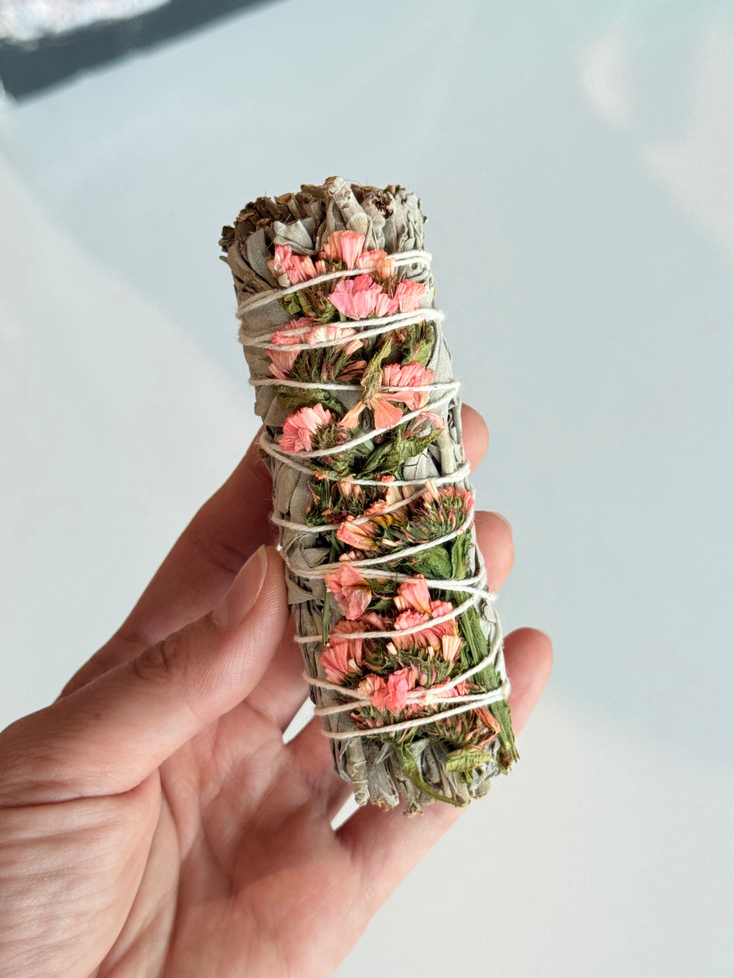 Pink Rose Sage Smudge