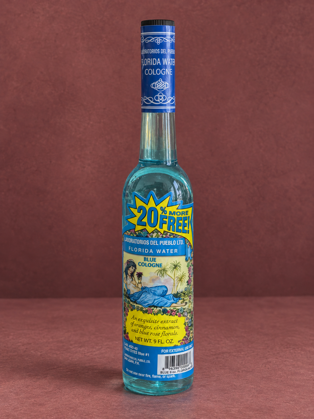 Laboratorios del Pueblo Florida Water Blue Cologne