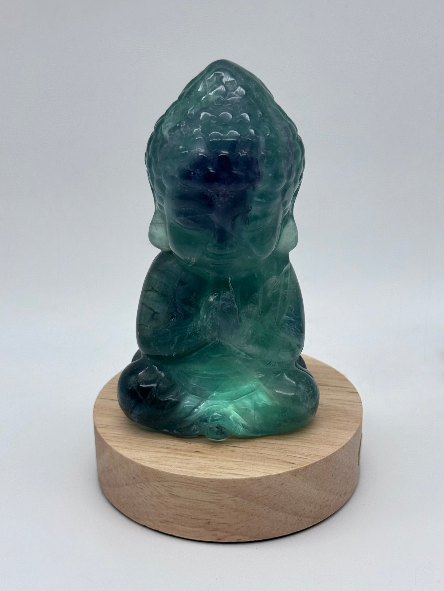 Fluorite Buddha