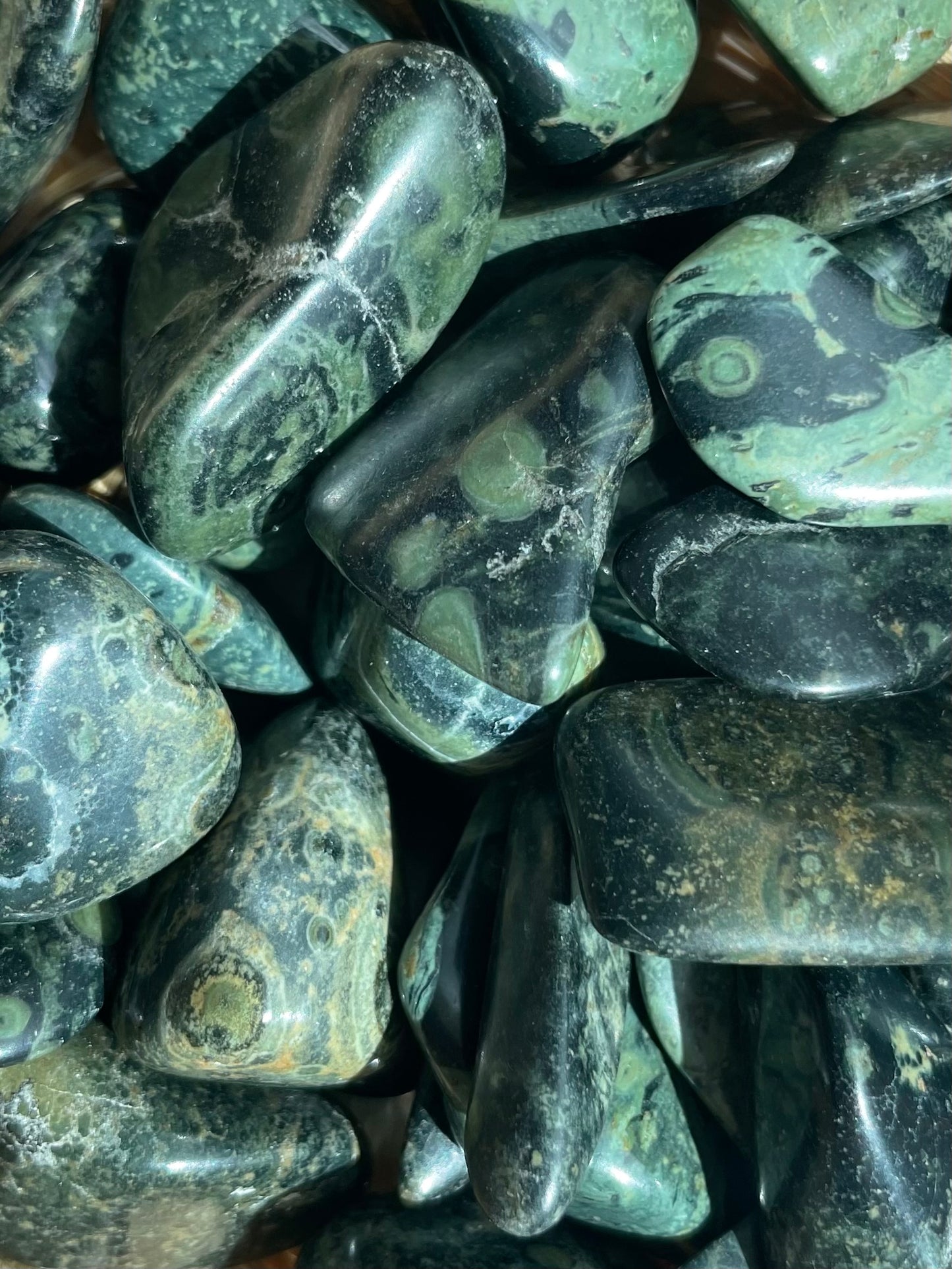 Kambaba Jasper ( Crocodile Jasper ) Tumble