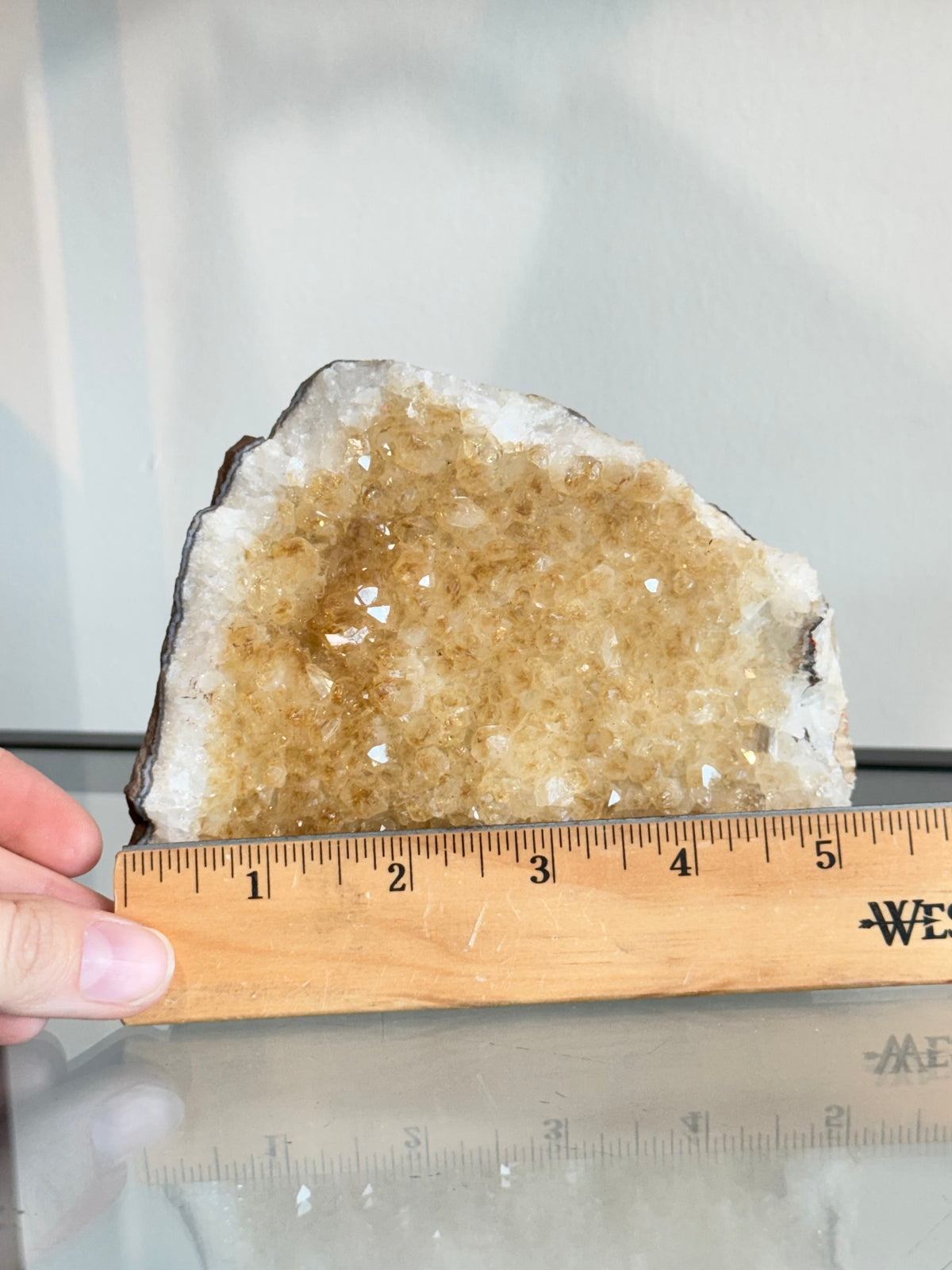 Treated Citrine Cluster / Cluster de Citrino Tratado