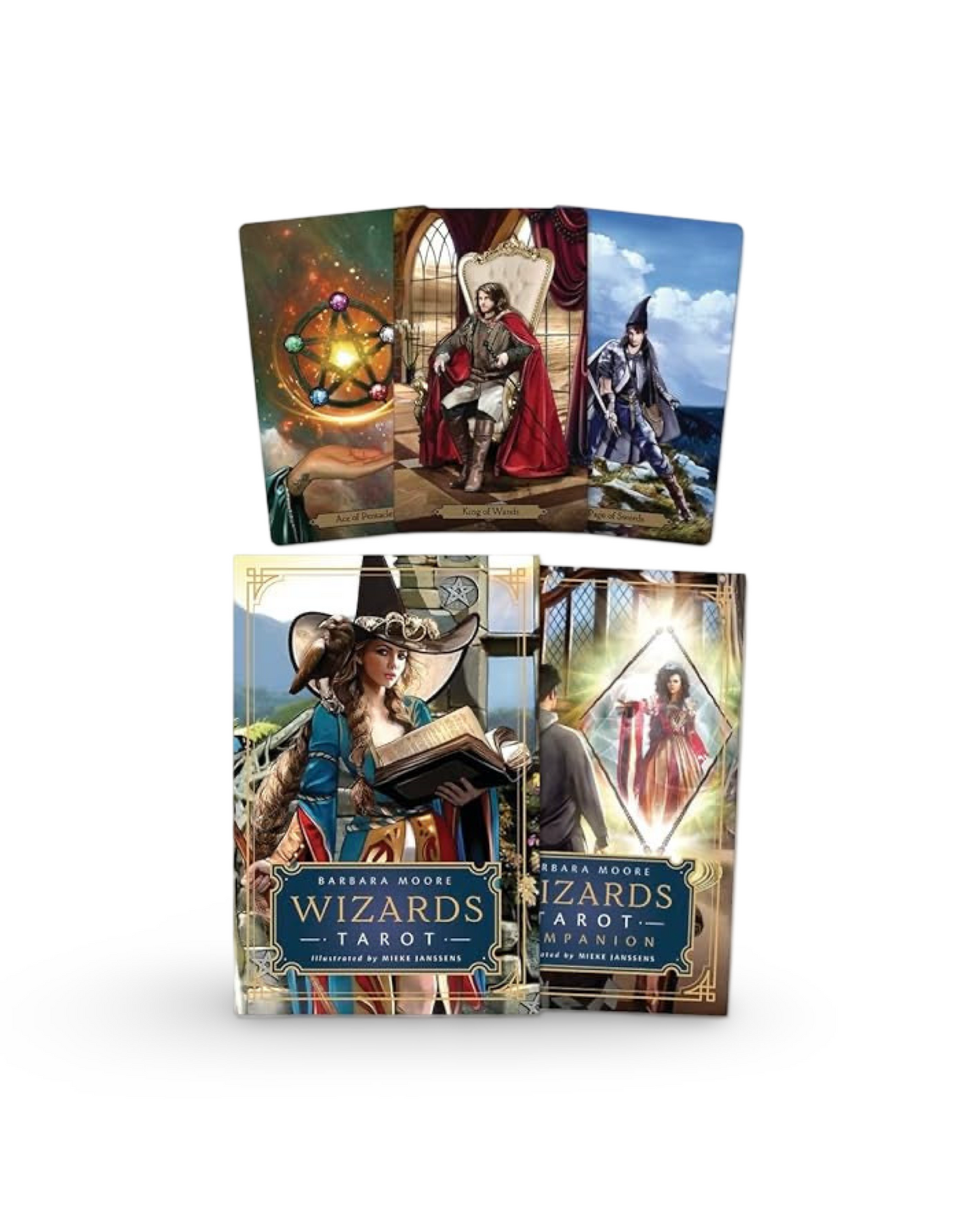 Wizards Tarot By: Barbarra Moore ( English )