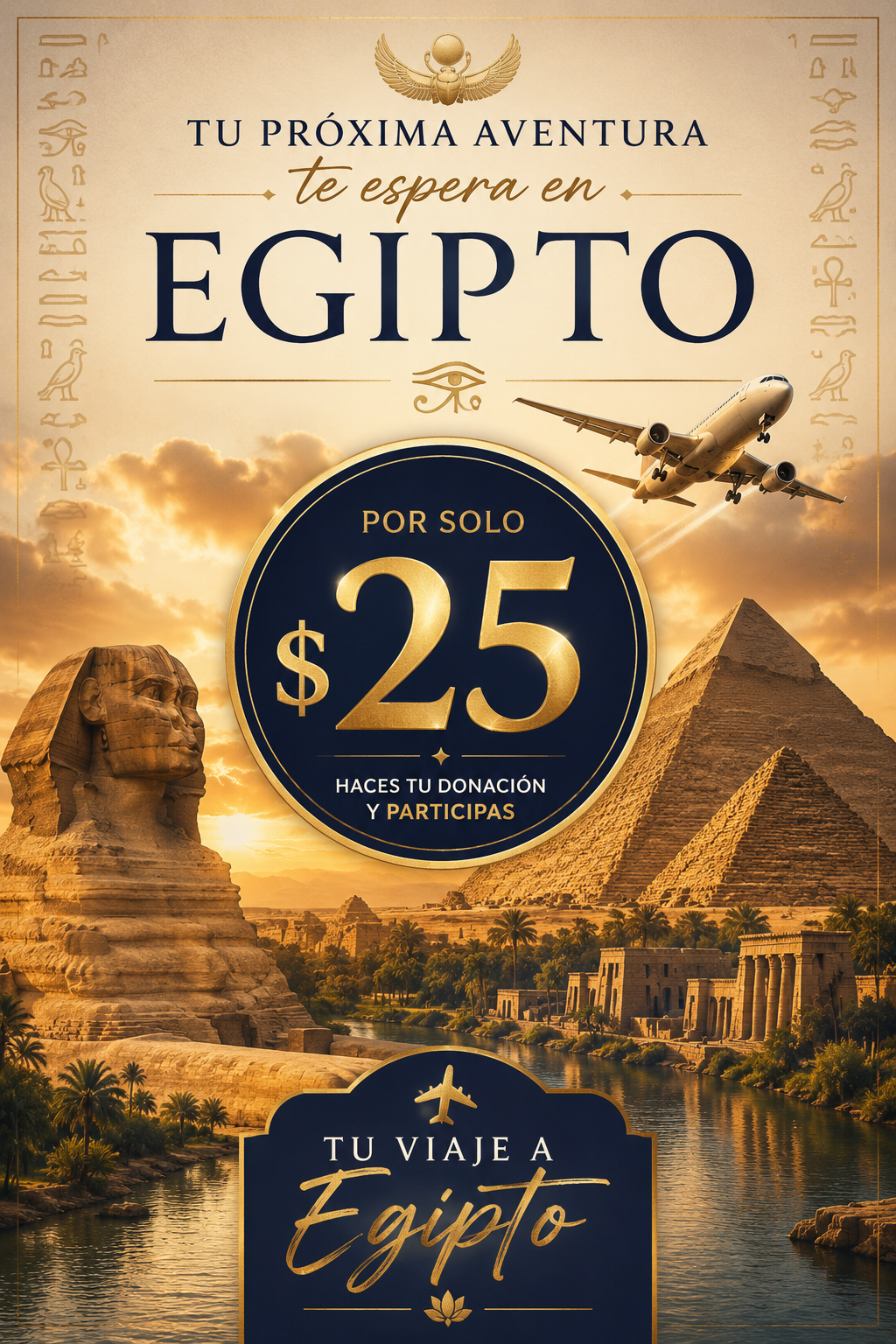 Tu Próxima Aventura: Egipto $25