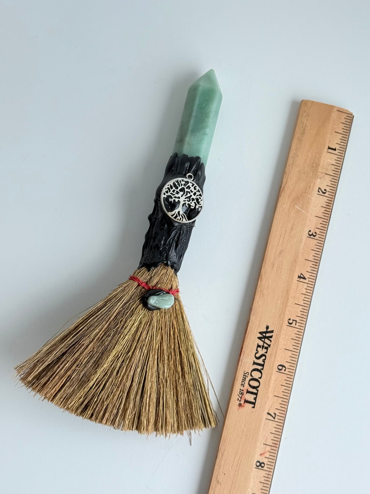 Green Aventurine Witches Broom