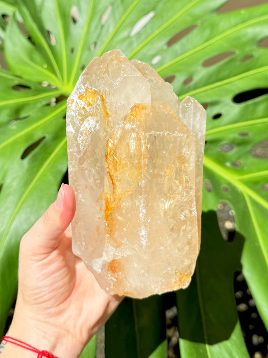 Natural Smoky Citrine Twin Formation