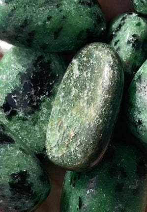 Ruby in Zoisite Tumble
