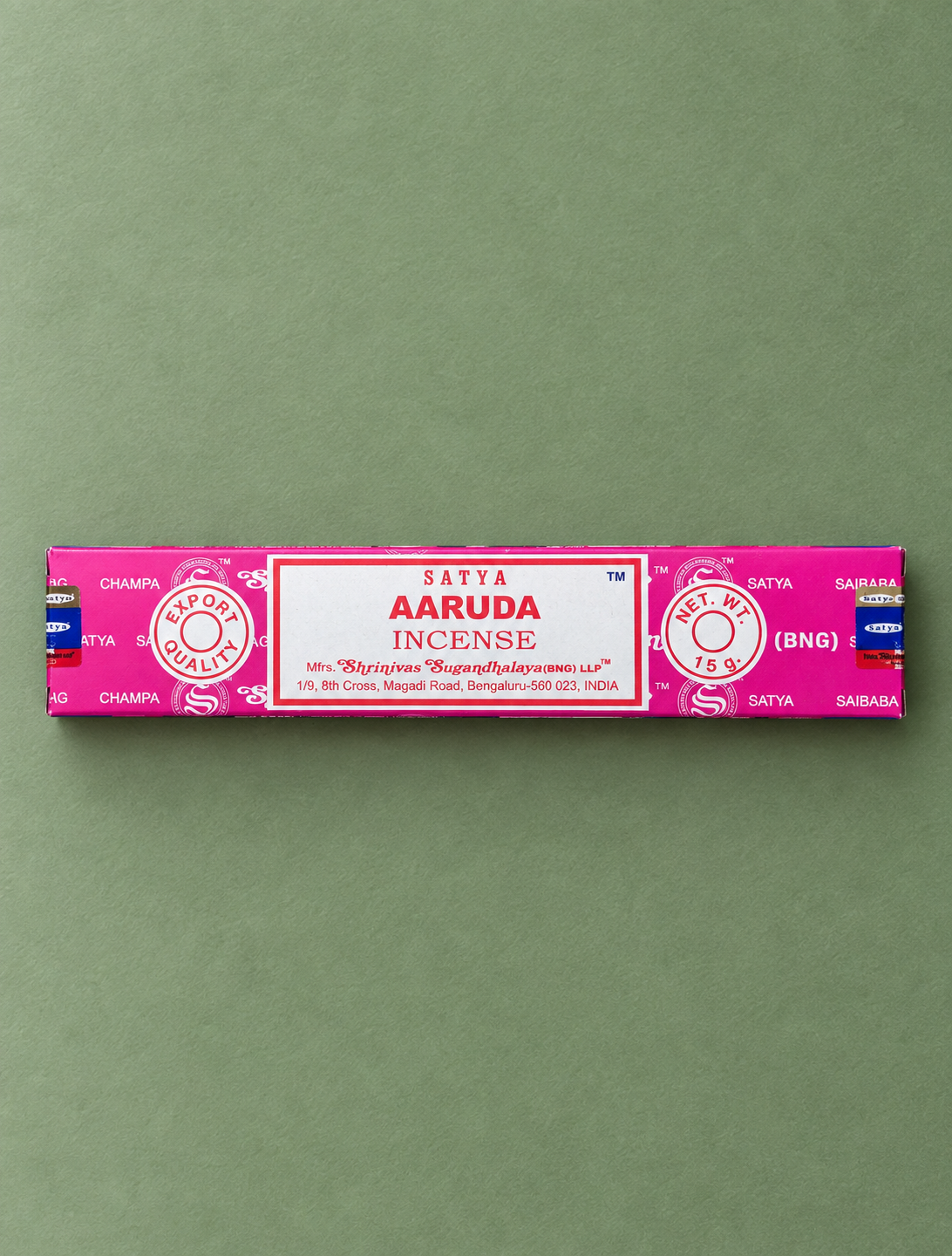 Satya Aaruda Incense / Incienso Satya Aaruda (Ruda)