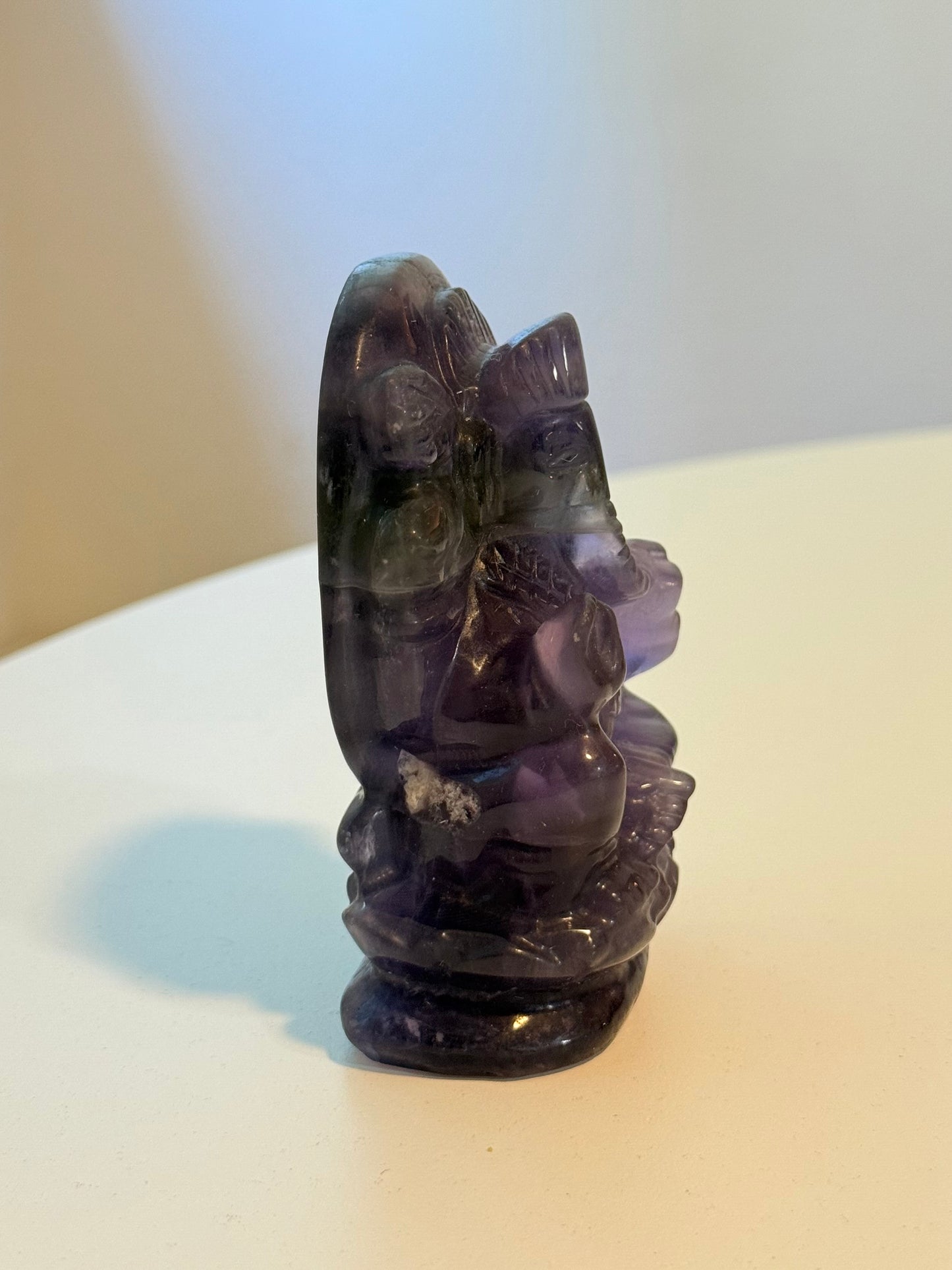 Fluorite Ganesha