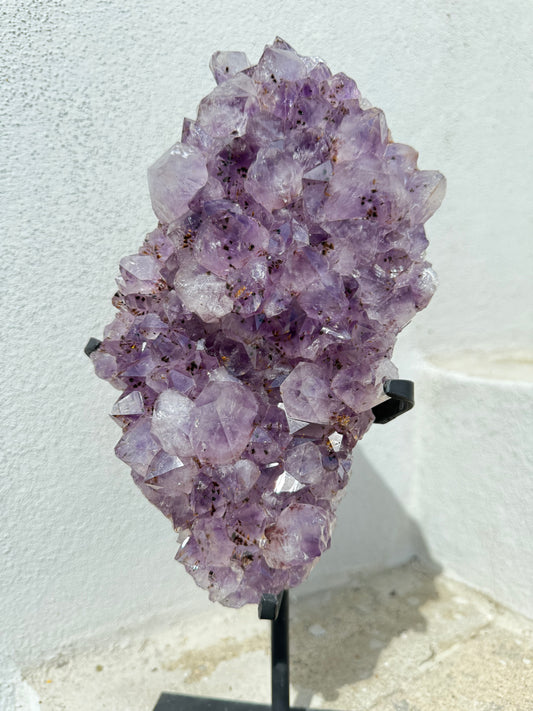 Amethyst Cluster On Stand