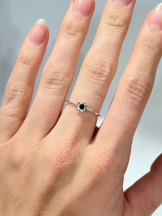 Onyx Ring ( Adjustable Size )