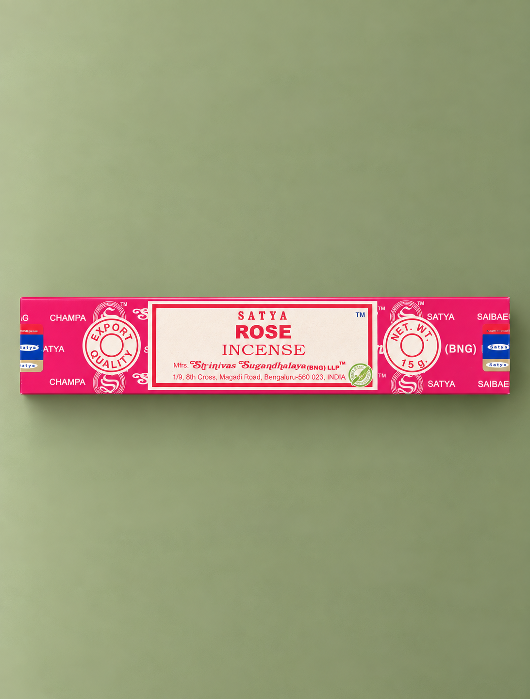 Satya Rose Incense / Incienso Satya Rose