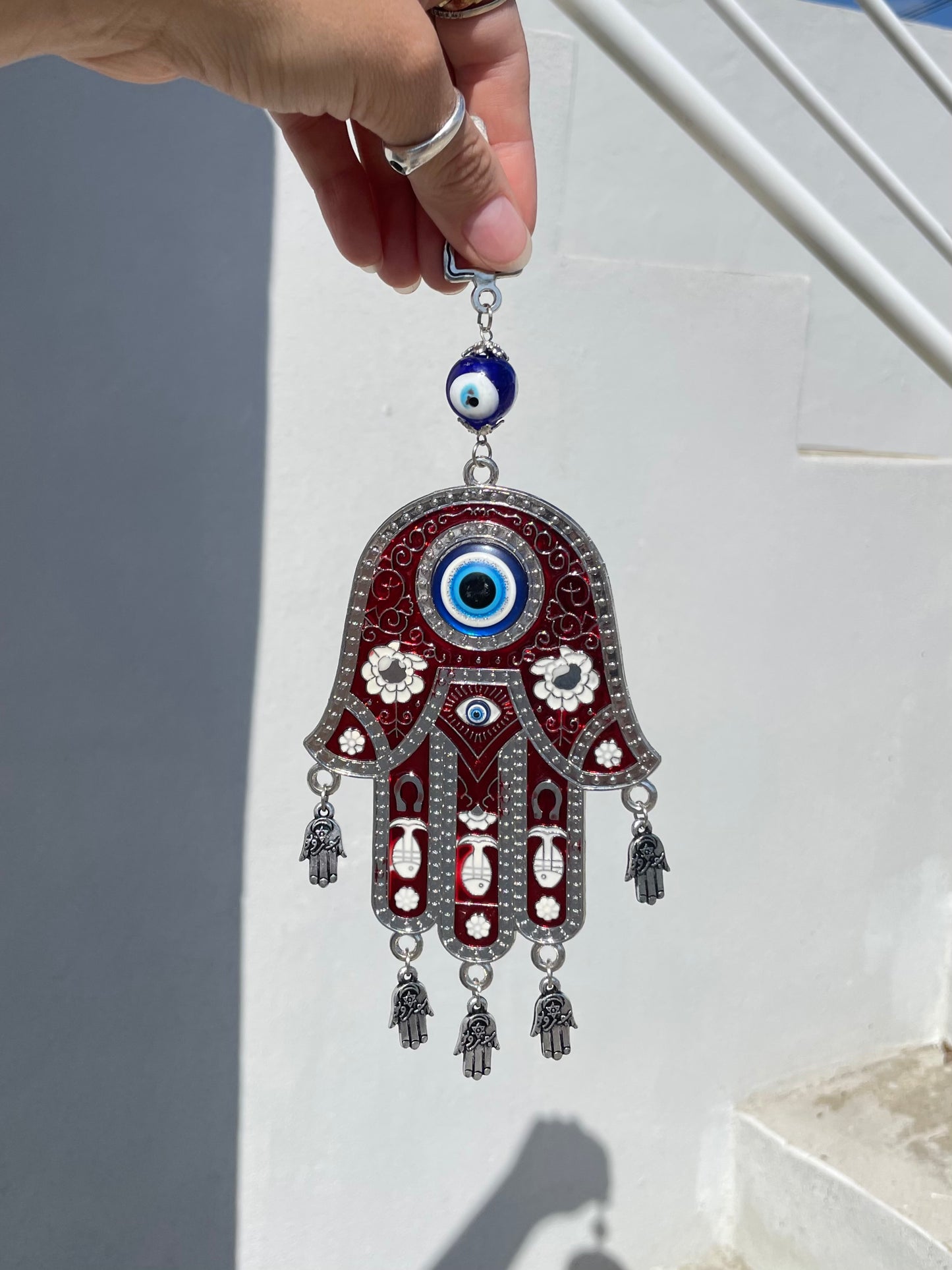 Hamsa Hand & Evil Eye Wall Hanger