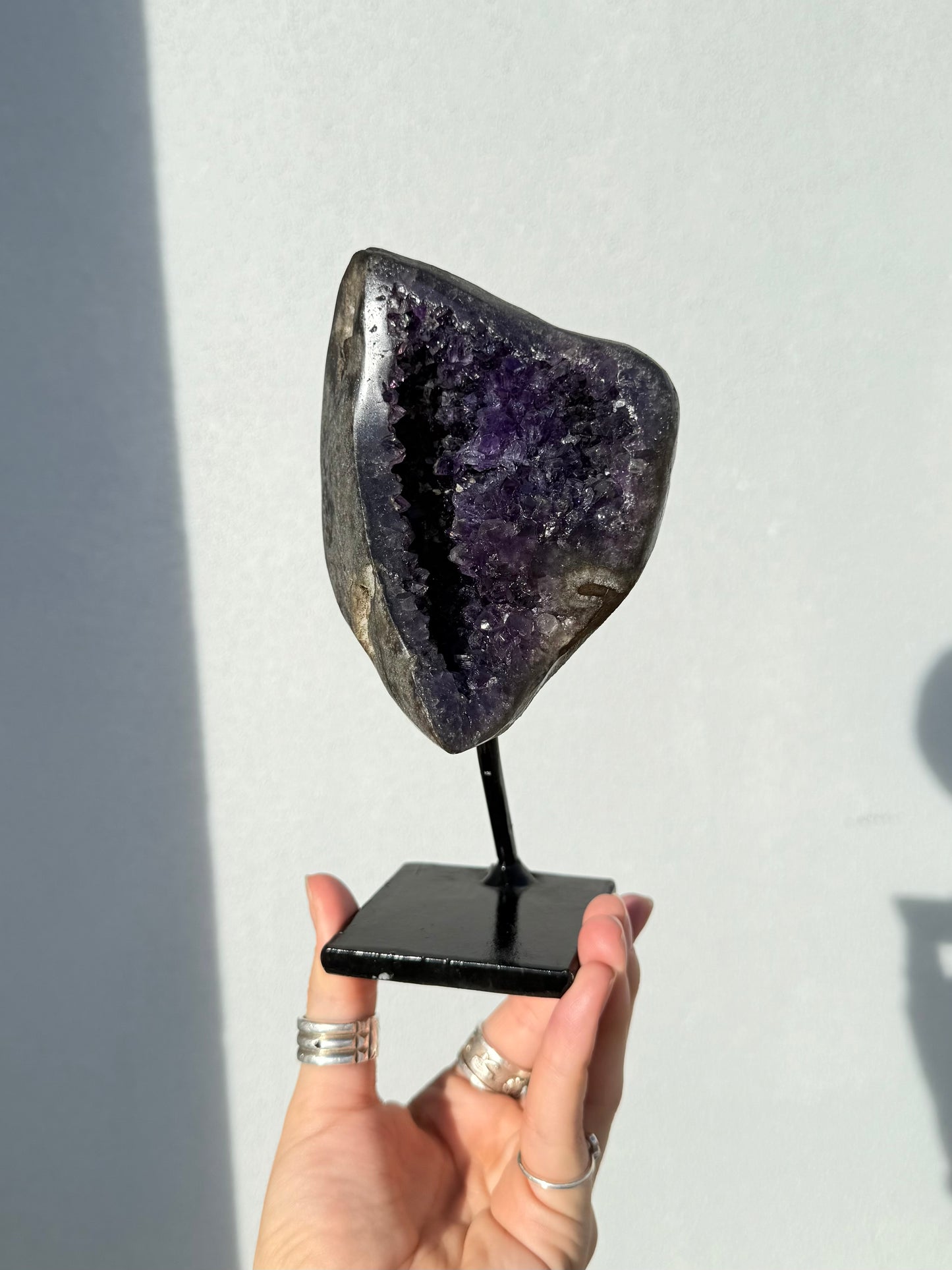 Amethyst On Stand ( Uruguayan )