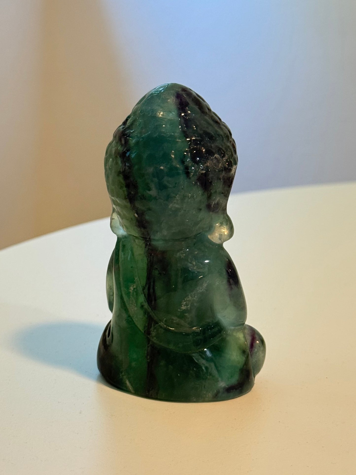 Fluorite Buddha