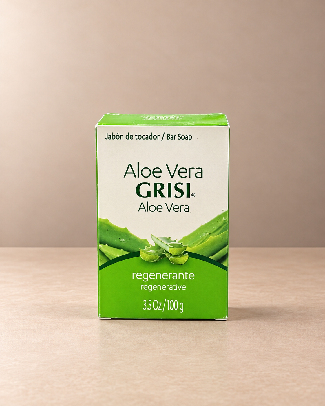Aloe Vera Soap | Jabón de Aloe Vera GRISI | Regenerative Bar Soap