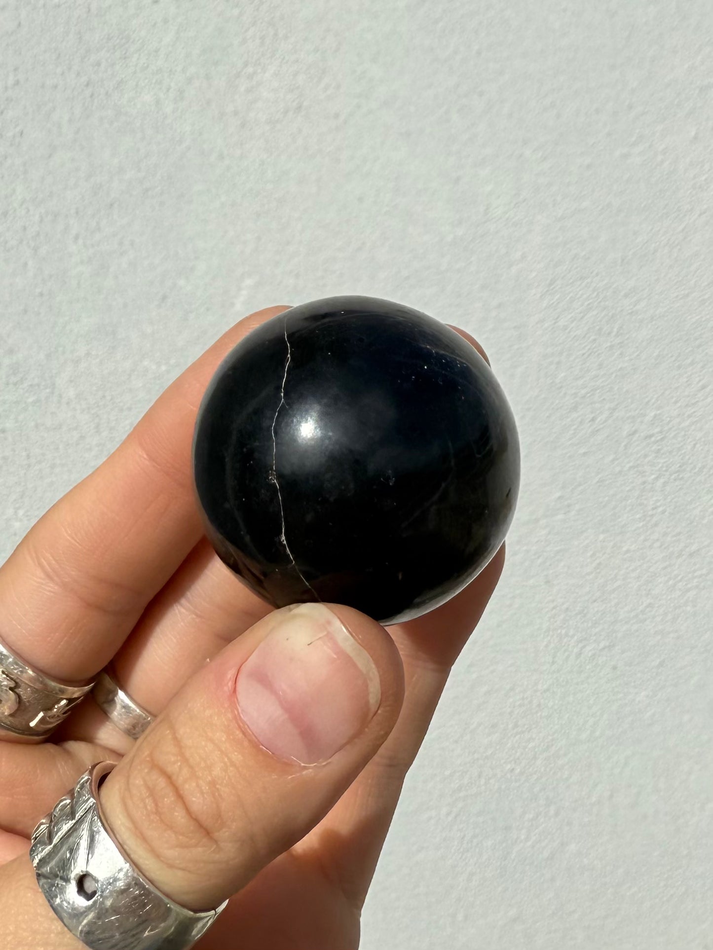 Black Tourmaline Sphere