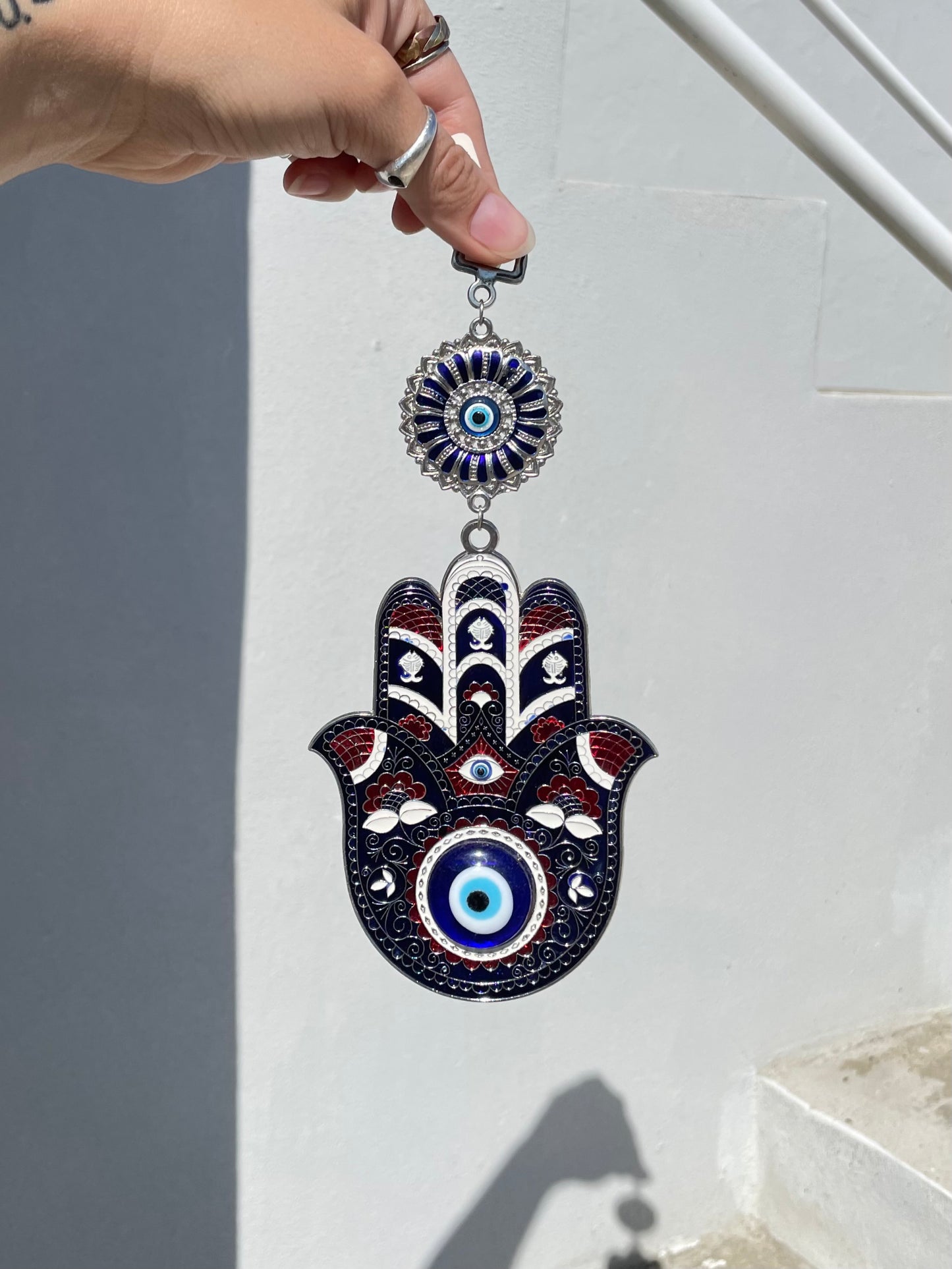 Hamsa hand & Evil Eye Wall Hanger