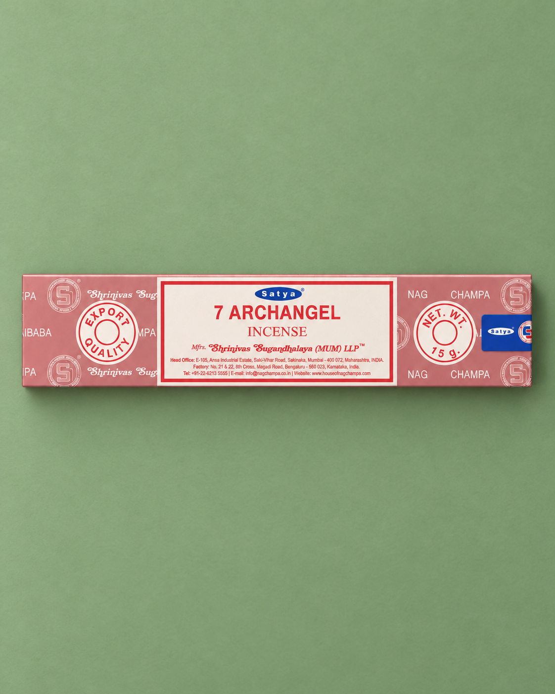 Satya 7 Archangels Incense / Incienso Satya 7 Arcángeles