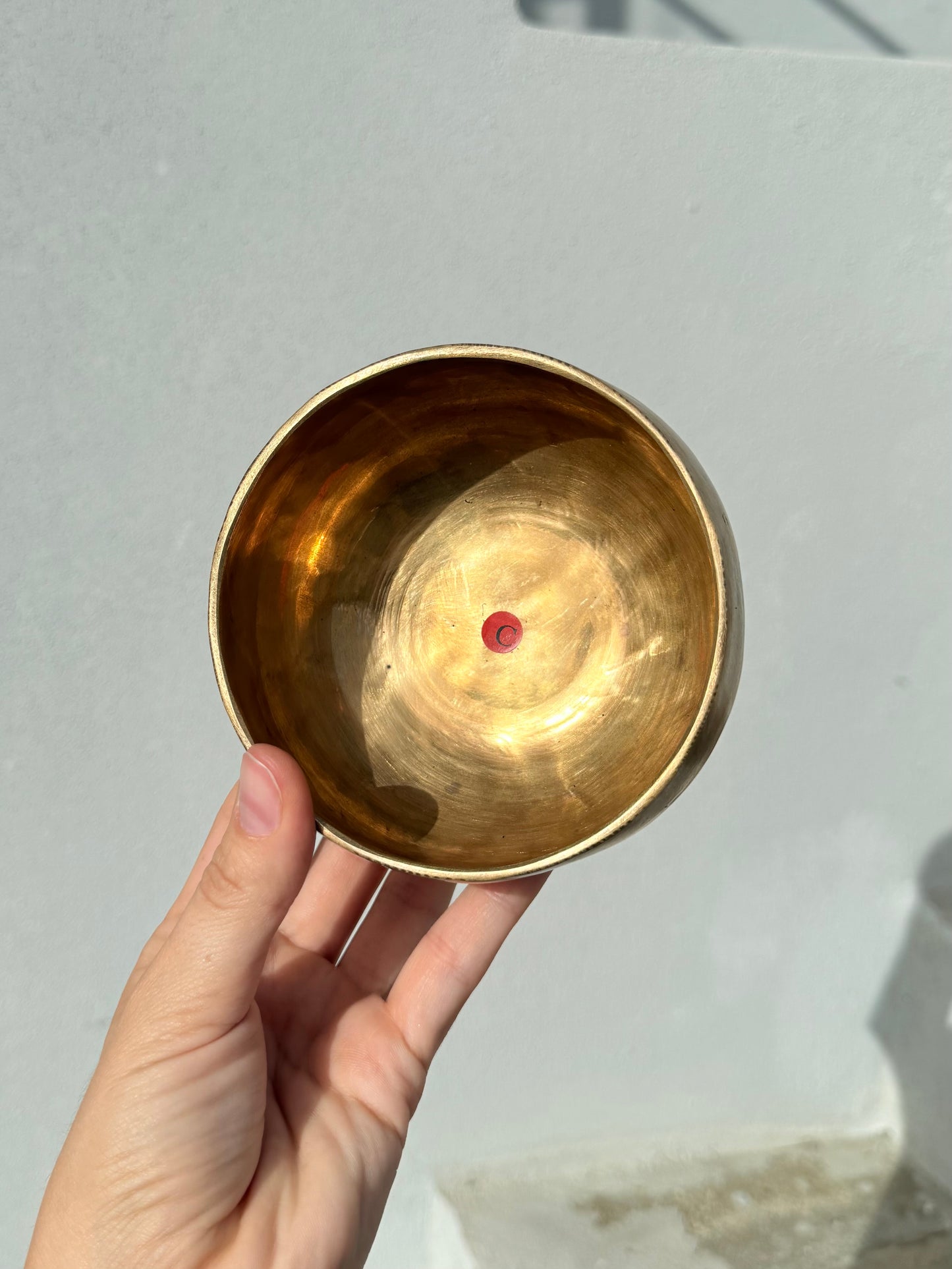 7 Metal Singing Bowl ( Note C Sacral Chakra ) 4”