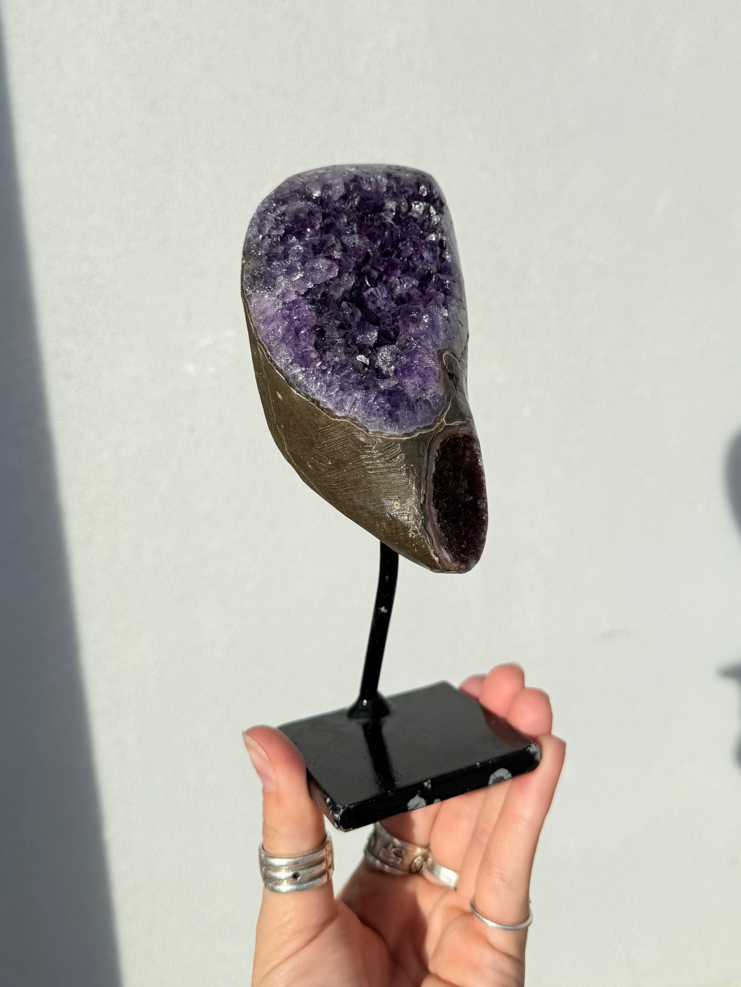 Amethyst On Stand ( Uruguayan )