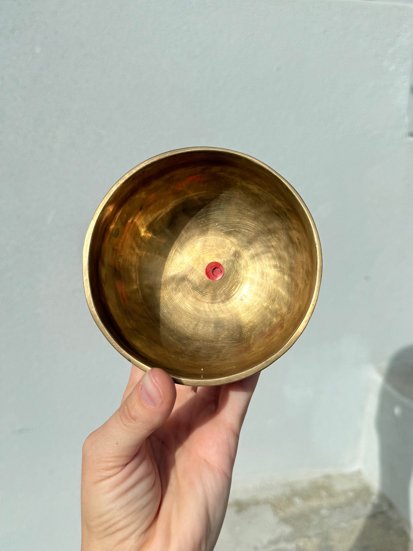7 Metal Singing Bowl ( Note C Sacral Chakra ) 4”