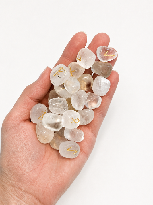 Runas de Cuarzo Cristal