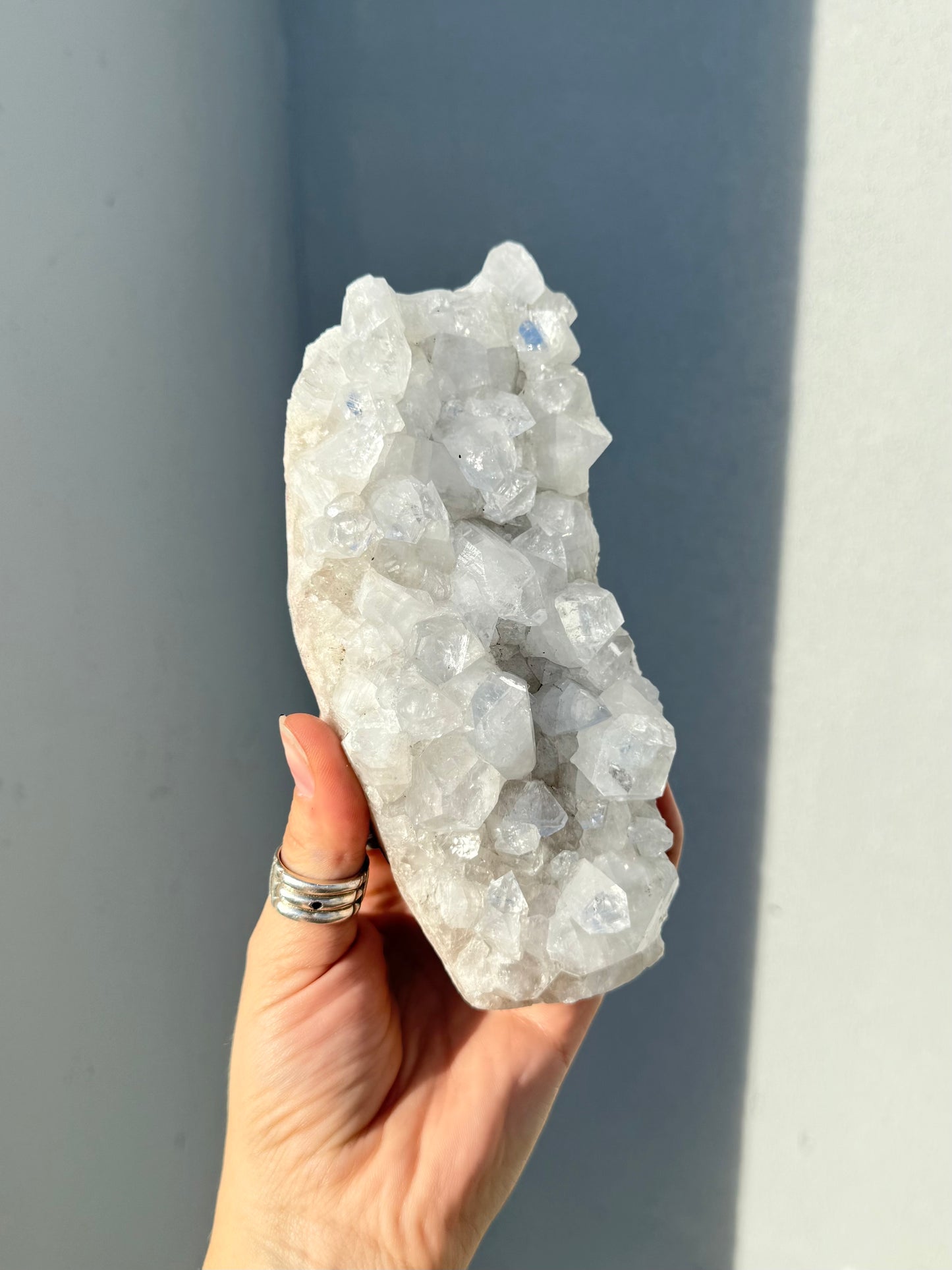 Apophyllite Cluster ( India )
