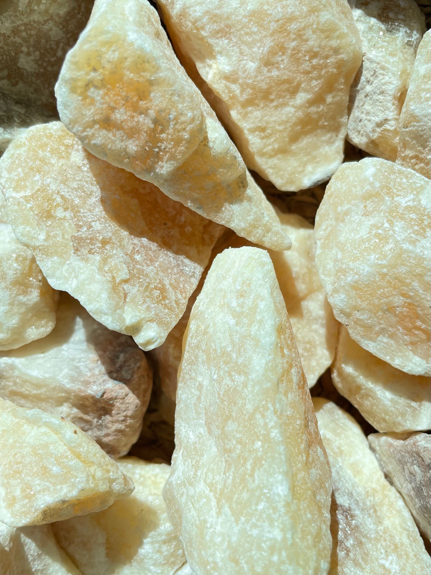 Raw Calcite Yellow