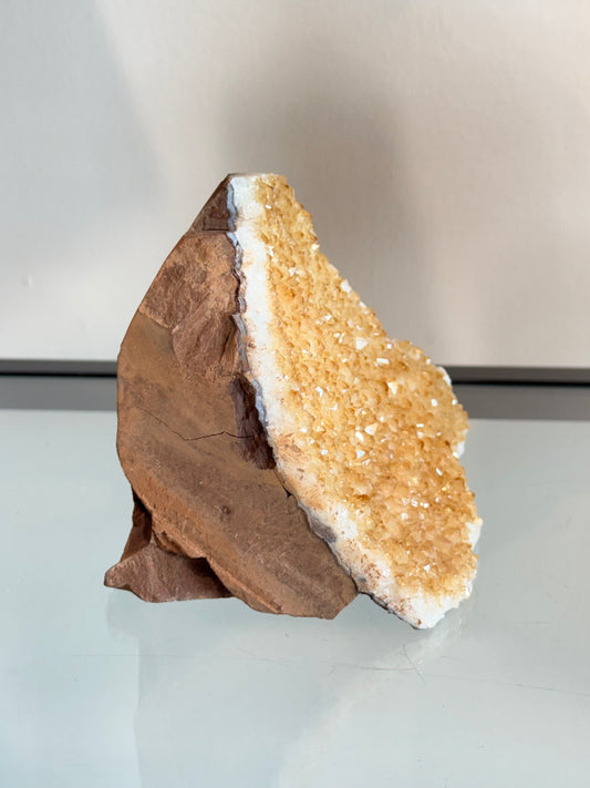 Treated Citrine Cluster / Cluster de Citrino Tratado