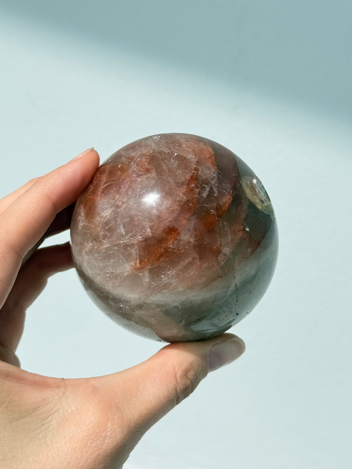 Esfera de Cuarzo Hematoide | Hematoid Quartz Sphere
