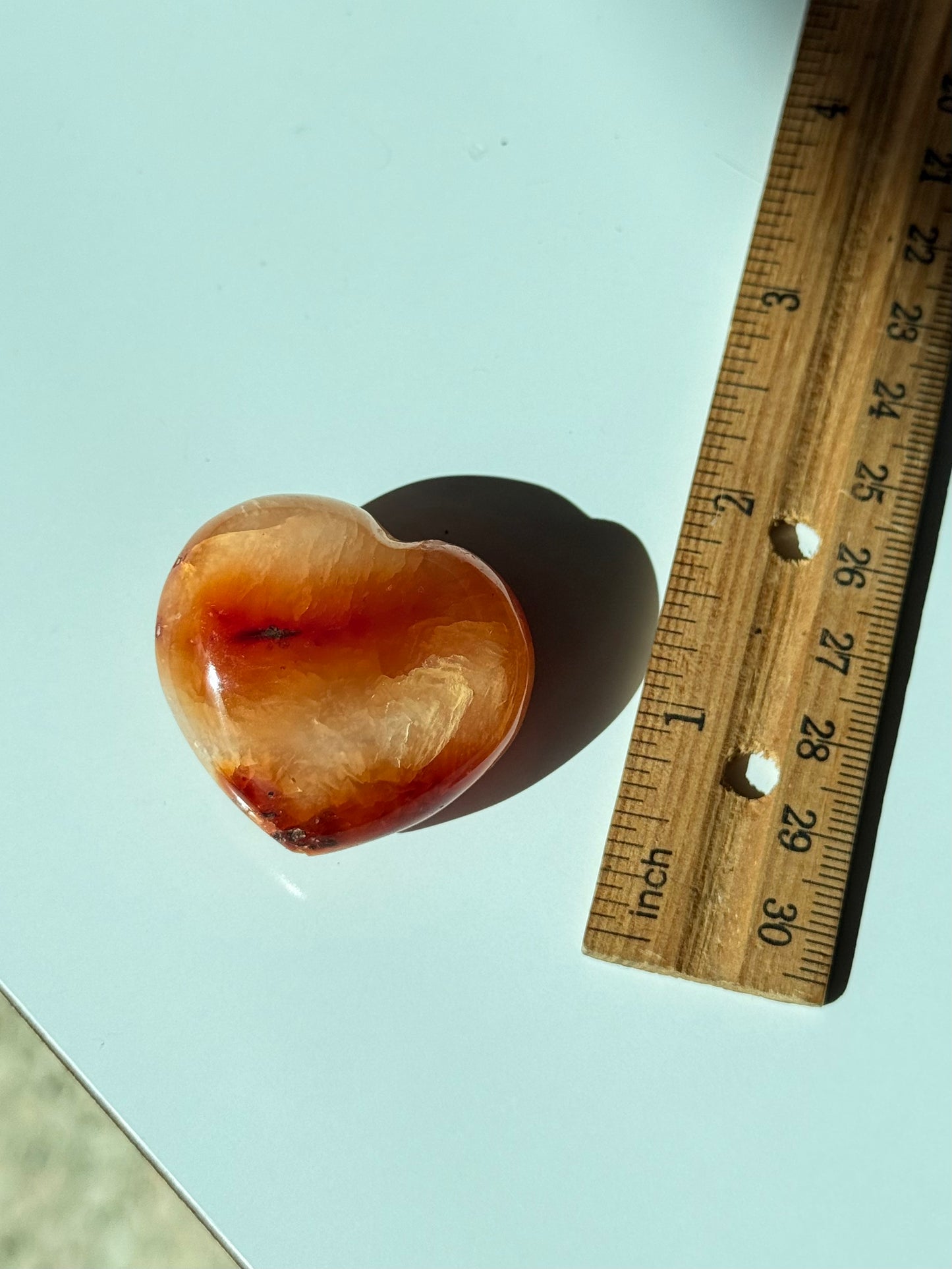 Carnelian Small Heart