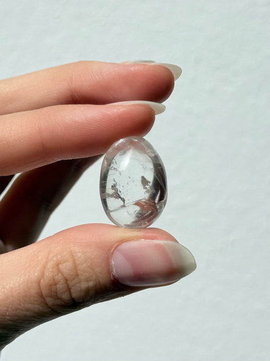 Clear Quartz Mini Egg | Clarity