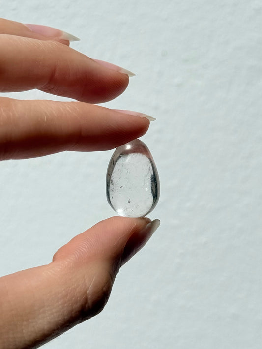 Clear Quartz Mini Egg | Clarity